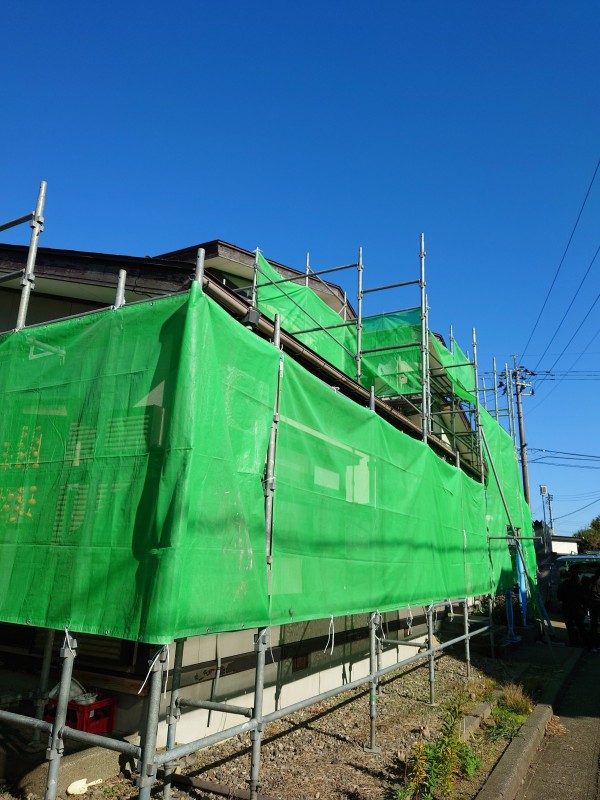 上越市K様　トイレ、外壁塗装、板金工事　つづき